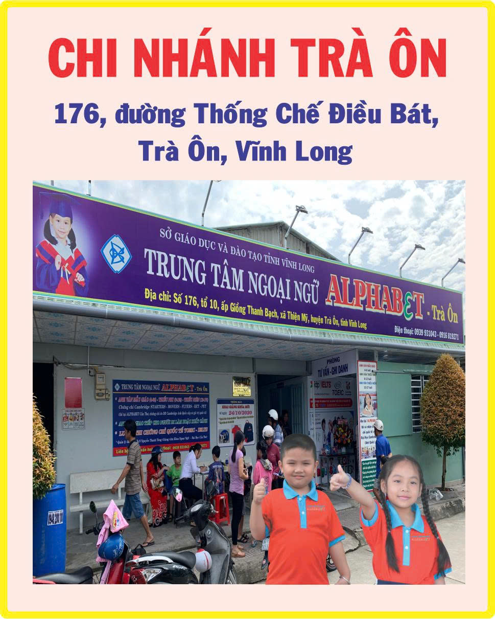 TTNN Alphabet Trà Ôn